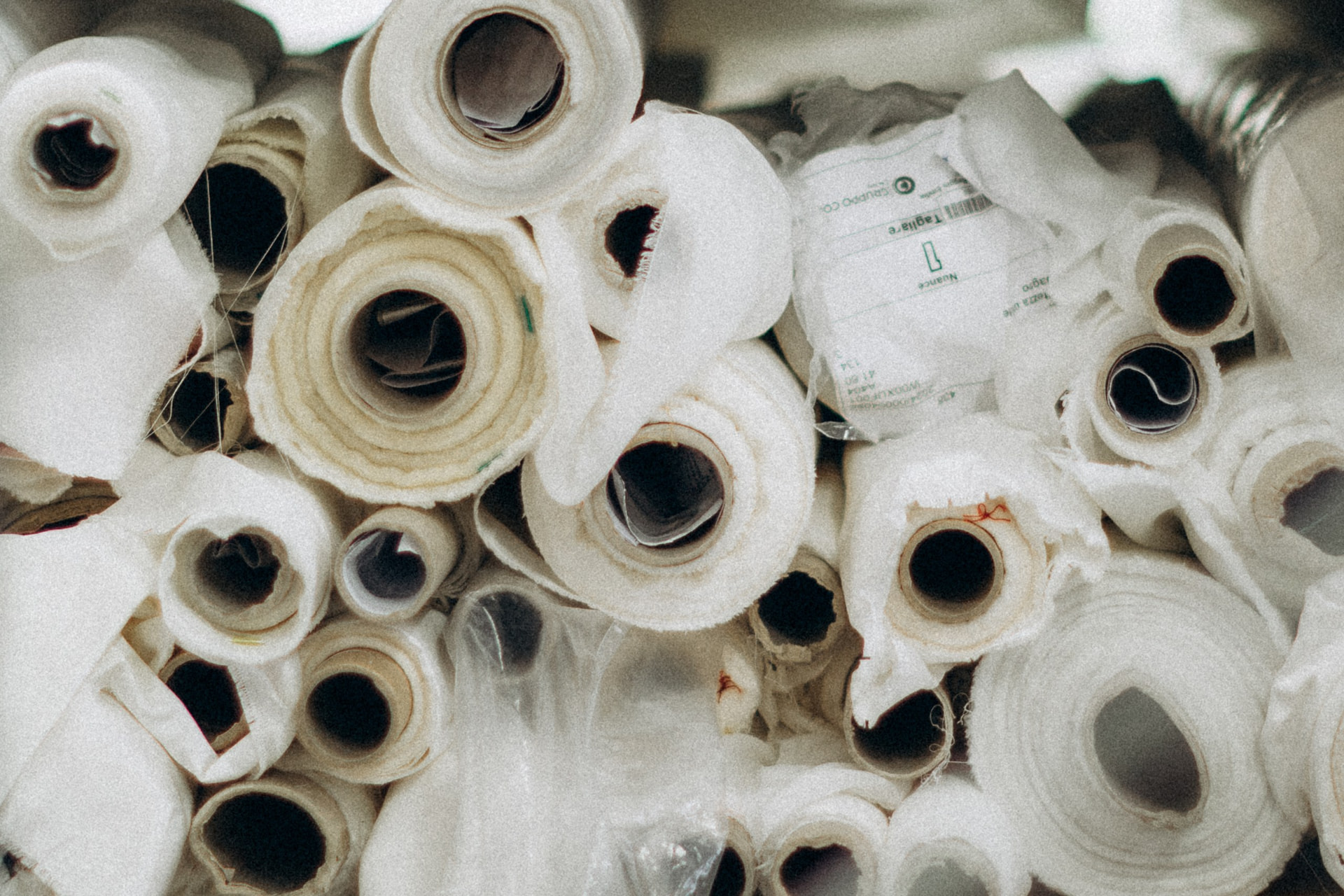 Fabric and materials in the CMT Studio workroom